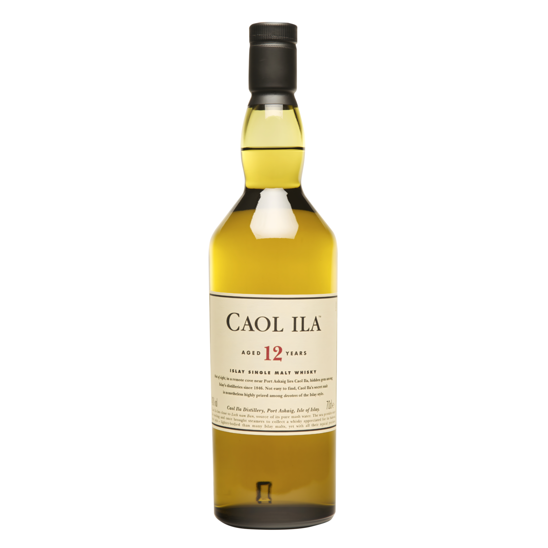 Caol Ila 12 Year Old Single Malt Scotch Whisky 700mL