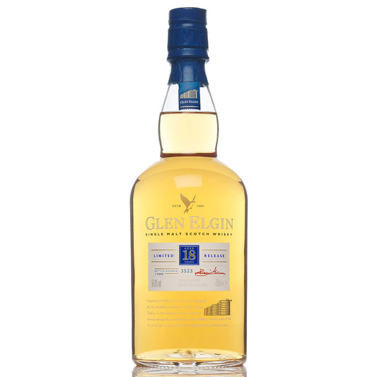 Glen Elgin 18 Year Old Single Malt Scotch Whisky 700mL