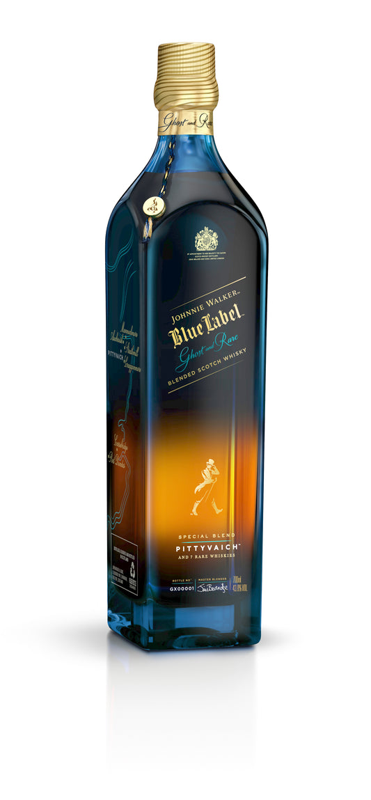 Johnnie Walker Blue Label Ghost and Rare Pittyvaich Edition Blended Scotch Whisky 750mL