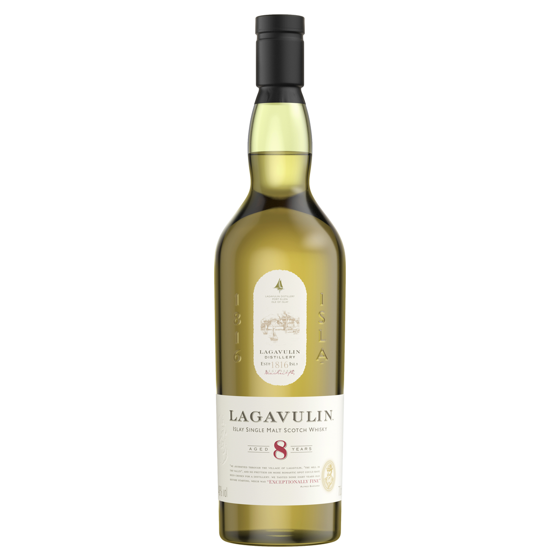 Lagavulin 8 Year Old Single Malt Scotch Whisky 700mL