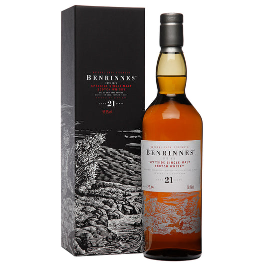 Benrinnes 21 Year Old Single Malt Scotch Whisky 700mL