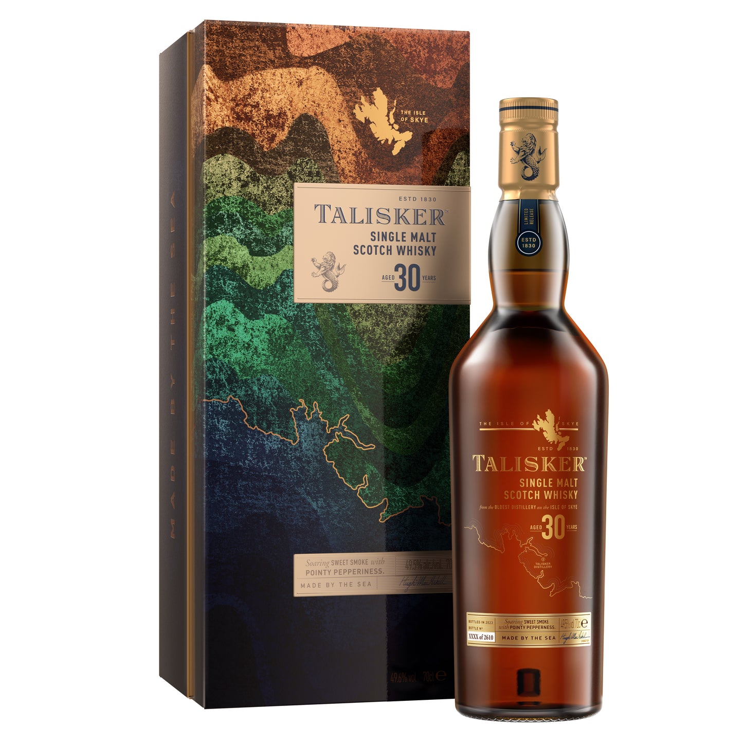 Talisker 30 Year Old Single Malt Scotch Whisky 700mL